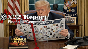 Did Trump Just Capture The Map Of The [DS] Network? Hammer Of Justice Is Coming 