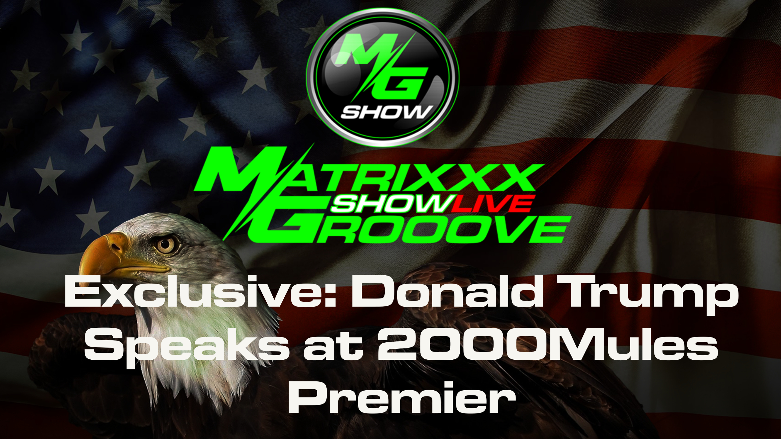 Exclusive: Donald Trump Speaks at 2000Mules Premier