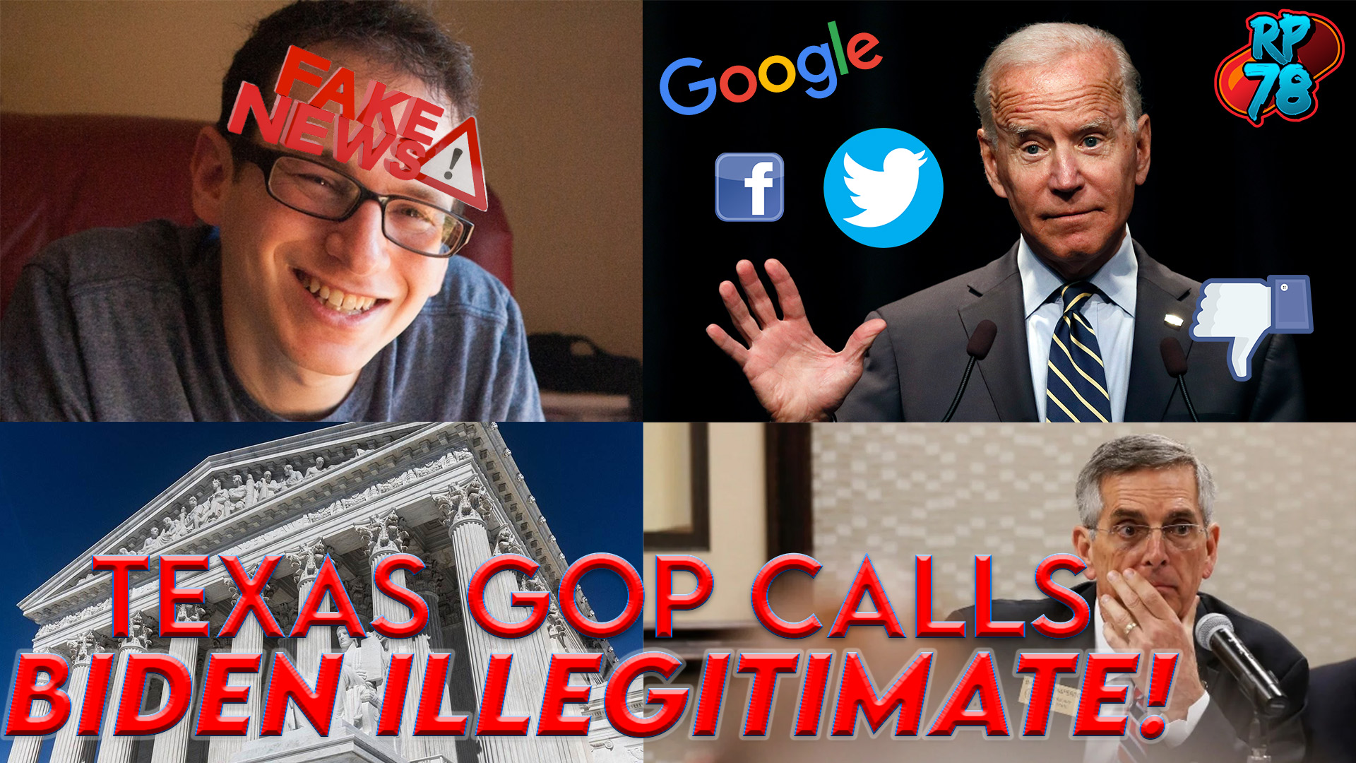 Texas GOP Labels Biden Illegitimate While Dems Hold Disinformation Hearings
