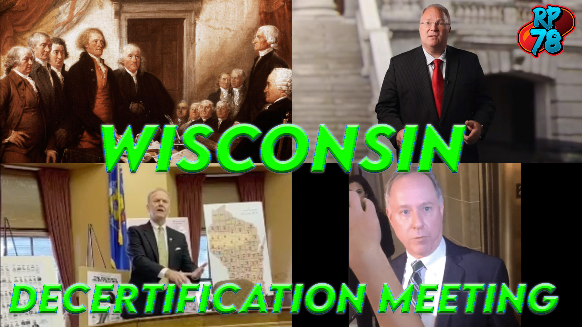 Wisconsin Legislature Meets To Discuss Decertification of 2020